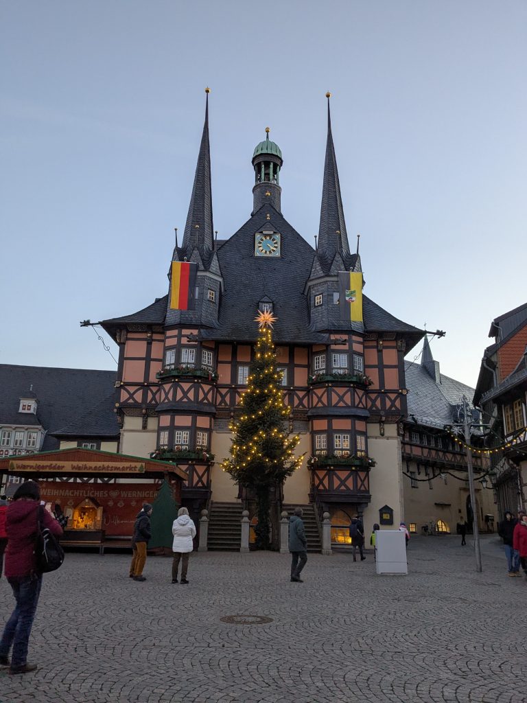 Das Rathaus.