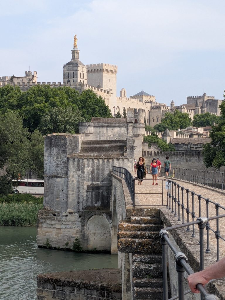 Blick auf Avignon
