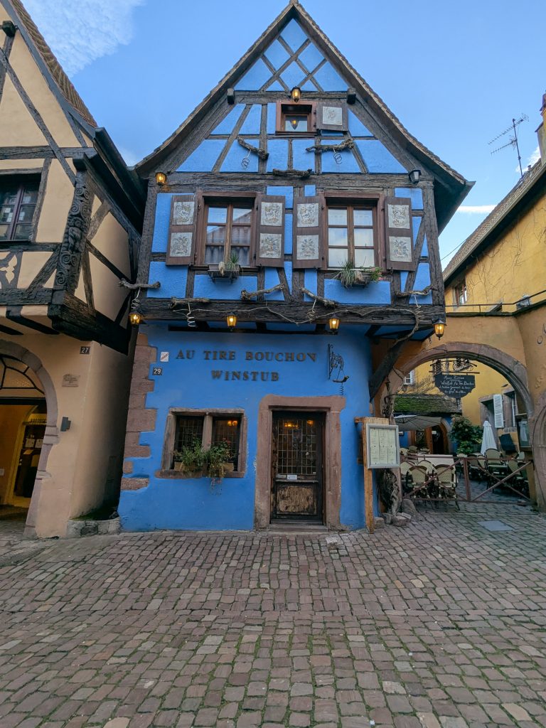 ...vielen Fachwerkhäuser.